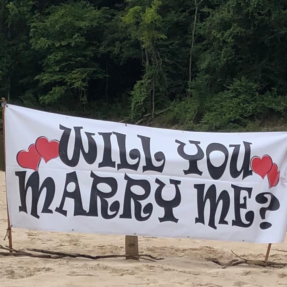 Proposal sign!